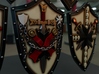 5-10x Templar Crusader Veteran Shields 3d printed 
