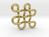 endless knot / eternal knot / buddha knot small 3d printed 