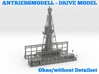 Traumboot 1:220 (Z scale) drive/ohne Detailset 3d printed zusammengesetzt - composite