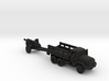 M35a2/105 mm Howitzer M102 1:160 scale 3d printed 