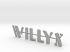 Willys Jeep Stamped look individual letters,6.5" 3d printed 