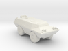 M706 Light Armor car White Plastic 1:160 Scale. 3d printed 