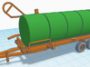 1/87th Highline type Round Hay Bale trailer 3d printed 