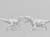 Deinonychus dinosaur miniature fantasy games dnd 3d printed 