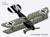 Franz Ray Albatros D.III (full color) 3d printed 