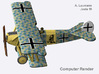 Arthur Laumann Fokker D.VII (full color) 3d printed 