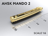 AHSK MANDO 2 keychain 3d printed 