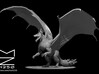 Ancient Amethyst Dragon 3d printed 