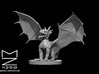 Amethyst Dragon Wyrmling 3d printed 