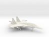 1:222 Scale Su-34 Fullback (Loaded, Deployed) 3d printed 