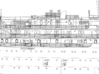 1/350 Lusitania Second-Class Sides 3d printed snapshot of original rigging plan