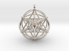 Merkaba Sphere Pendant 3d printed 