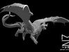 Young Crystal Dragon Flying 3d printed 