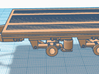 1/64th Tandem Axle Short 14 foot Flatbed 3d printed 