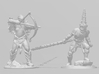 Orc Hunter miniature model fantasy games dnd rpg 3d printed 