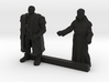 HO Scale Priest and Nobleman 3d printed This is a render not a picture