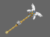 Angels Of Shadow Angelic Staff 3d printed 