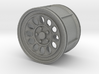 Totem Automobili Wheel - Half Stud offset 3d printed 