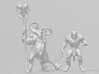 Fantasy Beastmen Warlord miniature model games dnd 3d printed 
