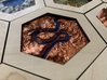 Canyonlands NP - 3D National Park Stamp 3d printed 3D National Park Stamp, painted