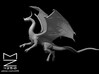Adult Moonstone Dragon Flying 3d printed 