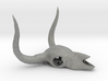O Scale Cow Skull 3d printed This is a render not a picture