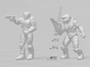 Master Chief HO scale 20mm miniature model figure 3d printed 