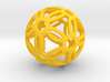 Dodecahedron sphere 3d printed 