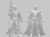 Batman Knightmare HO scale 20mm miniature model 3d printed 