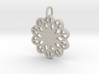 Flower Pendant- Makom Jewelry 3d printed 