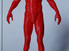 No Face Figure 3d printed Red PLA+