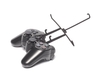 Controller mount for PS3 & Samsung Galaxy Tab 3 Li 3d printed Without phone - Black PS3 controller with Black UtorCase