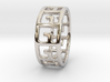Pictogram Ring All Sizes 3d printed 