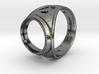 The Shadow Movie Ring SILVER size 14 3d printed 