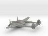 Lockheed P-38 (w/o landing gears) 3d printed 