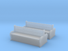 Long double-sided bench 2-pack 3d printed 