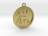 Jackal Coin Pendant (Wepwawet) 3d printed 
