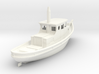 HO scale Fishing Boat  3d printed 