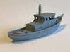 HO scale Fishing Boat  3d printed Add details to finish and personalize.