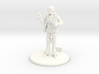 Robotech Female Armored GMP Officer Pose 2 3d printed 