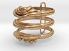 Golgi Apparatus Stacking Ring - Science Jewelry 3d printed 