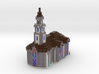 Minecraft Church 3d printed 