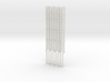 'HO Scale' - (4) 30' Caged Ladder 3d printed 