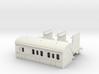HO/OO Hornby style 2-axle Brake 1st class Chain 3d printed 