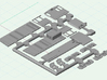 Detail Parts for SP Little Giant Nn3 Locomotive 3d printed Detail parts 3D printed fret