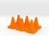 Traffic Cones -1/24 Scale 3d printed 