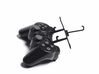 Controller mount for PS3 & HTC Windows Phone 8S 3d printed Without phone - Black PS3 controller with Black UtorCase
