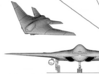 Lockheed A-X Fighter Bomber 3d printed 