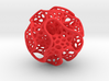 X-mas ball Voronoi Gyroid 3d printed 