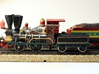 Marietta & Cincinatti RR "Thomas James" 2-2-0 Loco 3d printed painted and detailed print in processed versatile plastic, with The General to show size